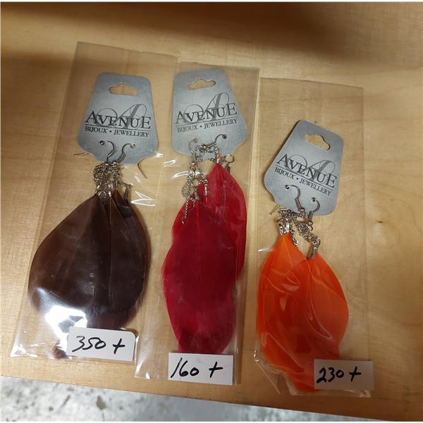 LOT DE 750+ BOUCLES D'OREILLES ASS. (VALEUR DE 1400+$)
