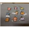 Image 1 : LOT DE 725+ PORTES CLE ANIMAUX ASS. (VALEUR DE 1400+$)