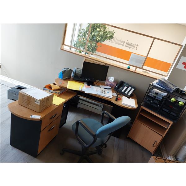 ENS DE BUREAU COMPLET VOIR PHOTO