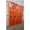 Image 1 : LOT DE 4 VESTIAIRES 4 PORTES