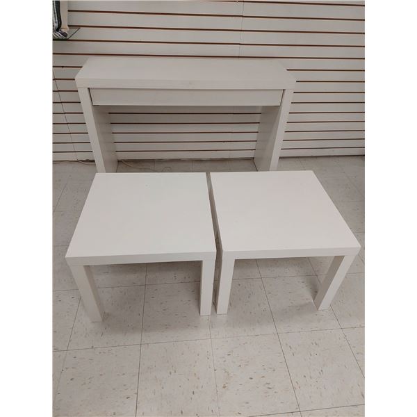LOT DE 4 ENSEMBLES DE 3 TABLES