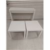 Image 1 : LOT DE 4 ENSEMBLES DE 3 TABLES