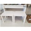 Image 1 : LOT DE 3 ENSEMBLES DE 3 TABLES