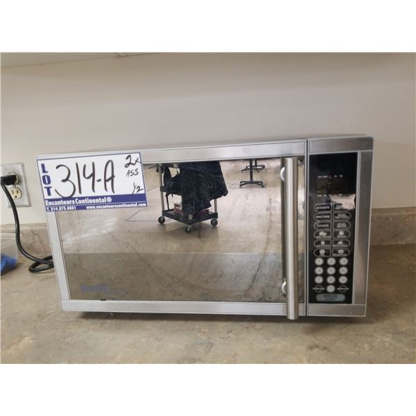 LOT DE 2 MICRO-ONDES ASSORTIS