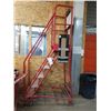 Image 1 : ESCALIER MOBILE 6 MARCHES(ROUGE)