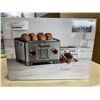 Image 2 : WOLF GOURMET 4 SLICE TOASTER - TESTED WORKING, RETAIL $649