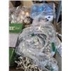 Image 3 : ASSORTED CHRISTMASS DECOR INCLUDING BALLS AND LIGHT SETS