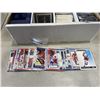 Image 2 : 2 LARGE BOXES OF ASSORTED HOCKEY AND BASEBALL CARDS AND PROTECTIVE SLEEVES ETC.