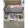 Image 2 : 2 BOXES OF ASSORTED CARDS INCLUDING MARIO LEMIEUX, 92 DRAFT PICKS ETC.