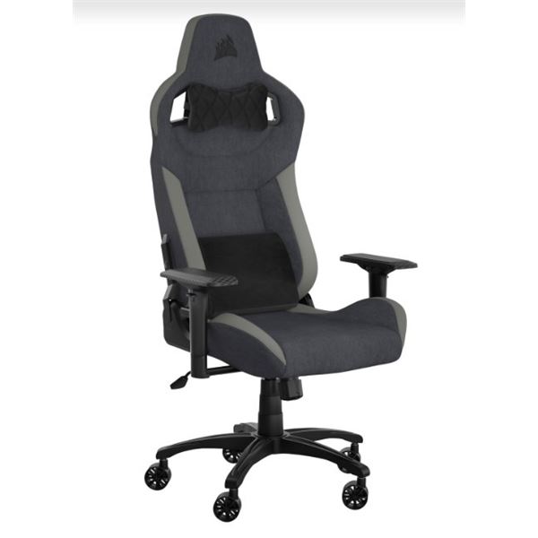 CORSAIR T3 RUSH FABRIC ERGONOMIC GAMING CHAIR, RETAIL $445