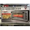 Image 2 : BLACK AND DECKER CONVECTION TOASTER OVEN - TESTED WORKING, RETAIL $149