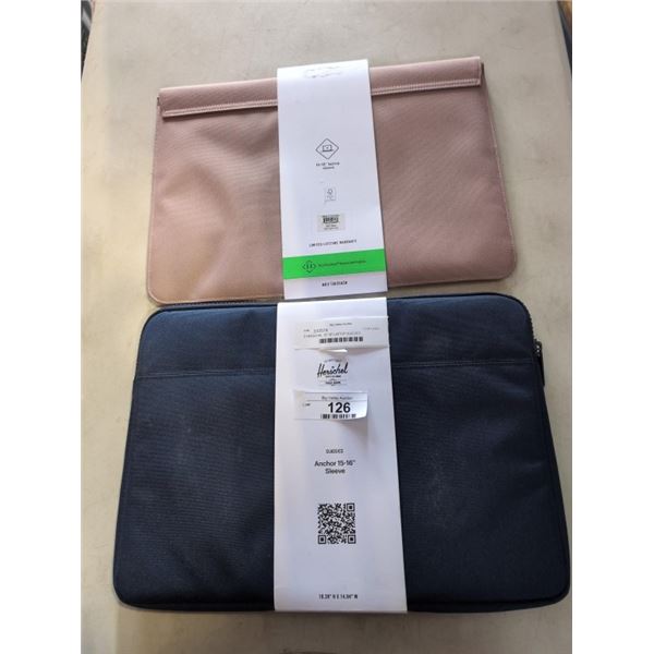 2 HERSCHEL 15"-16" LAPTOP SLEEVES