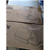 Image 2 : 2 NEW WOODEN LAP DESK WITH STORAGE AND MOUSEPAD