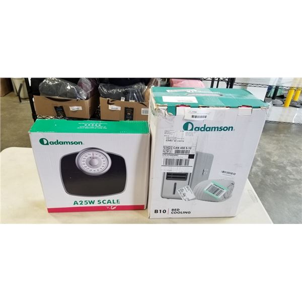 ADAMSON B10 BED COOLING SYSTEM AND ADAMSON A25 SCALE