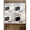 Image 1 : 4 NEW TYPE C WALL CHARGER, 2PACKS, 8 TOTAL