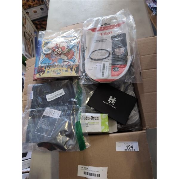 BOX OF ASSORTED AMAZON ITEMS