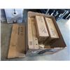 Image 1 : 3 NEW VIVO SURGE PROTECTOR VESA MOUNTS AND 2 NEW VIVO UNDER DESK LAG CLAMP ON SHELVES