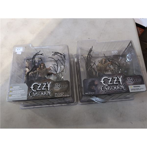 2 OZZIE OSBOURNE MCFARLANE FIGURES