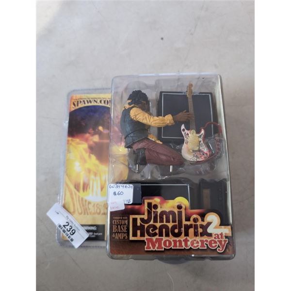 JIMI HENDRIX AT MONTEREY MCFARLANE FIGURE
