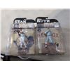 Image 1 : MCFARLANE FIGURES BABE RUTH AND NOLAN RYAN