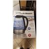 Image 2 : HAMILTON BEACH 1.7L GLASS ELECTRIC KETTLE - TESTED WORKING