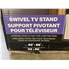 Image 2 : SANUS SYSTEMS TABLE TOP TV STAND WITH 40"-86" SWIVEL TV MOUNT, RETAIL $249