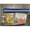 Image 1 : CHILDRENS YOGA PACKAGE - RUBBER/ SUEDE YOGA MAT W/ WHALE/CLOUD/SUN, HELLO SUN, HELLO MOON, DINOS DON