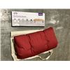 Image 1 : RELAXUS BAMBOO MEDITATION BENCH WITH ZAMBUTON AND CANVAS BAG, RETAIL $149
