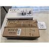 Image 1 : DUAL MONITOR DESK MOUNT, SINGLE MONITOR DESK MOUNT AND WHITE PC MOUNTING KIT PLUS ACCESORY MOUNT