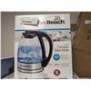 Image 2 : HAMILTON BEACH 1L COMPACT GLASS ELECTRIC KETTLE - TESTED WORKING