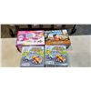 Image 1 : 2 PREXTEX 2 IN 1 CARTOON POLICE AND RACE CAR SETS, MY FIRST CASH REGISTER AND SAFARI ANIMALS