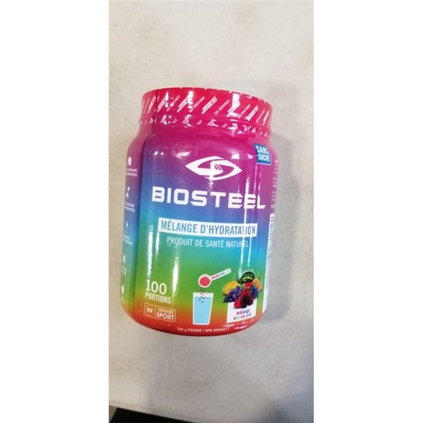 NEW BIOSTEEL 100 SERVING HYDRATION MIX