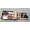 Image 1 : BAMBOO TEA BOX AND CUTTING BOARD SET