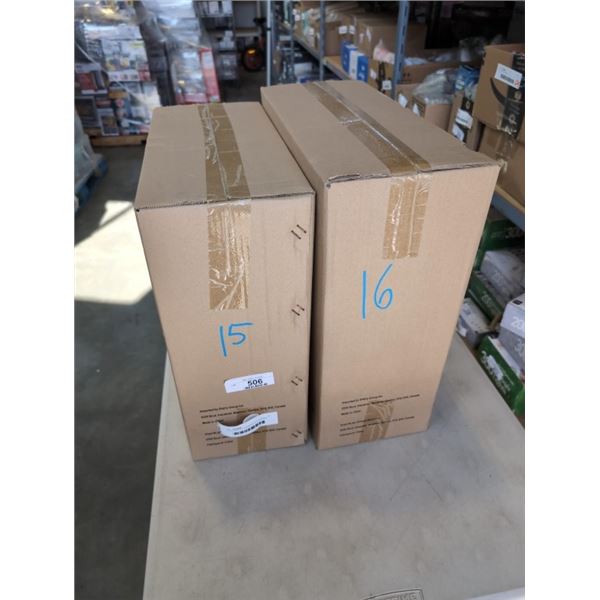 2 NEW SETS OF PREMIUM AUTO TRENDS WHEEL COVERS, 16" AND 15"