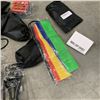 Image 5 : BIKE HELMET, WATER BOTTLE HOLDERS AND RESISTANCE BAND KITS