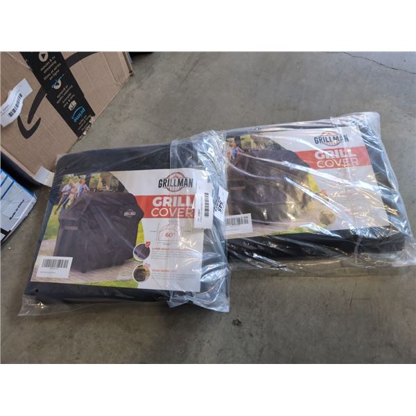 2 NEW GRILLMAN BBQ COVERS