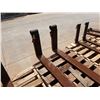 Image 9 : Pair Forklift Forks 6ft Long