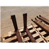 Image 8 : Pair Forklift Forks 42 in Long