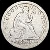 Image 1 : 1853 Arrows Seated Liberty Quarter NICELY CIRCULATED