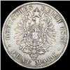 Image 2 : 1876-A German 5 Mark LIGHTLY CIRCULATED