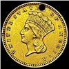 Image 1 : 1873 Indian Princess Gold Dollar HIGH GRADE