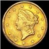Image 1 : 1852 Liberty Head Gold Dollar CLOSELY UNCIRCULATED