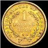 Image 2 : 1852 Liberty Head Gold Dollar CLOSELY UNCIRCULATED