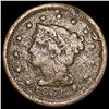 1851 Braided Hair Large Cent NICELY CIRCULATED