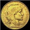 1910 France 20 Francs Rooster CHOICE BU