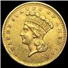 Image 1 : 1856 Indian Princess Head Gold Dollar CLOSELY UNCIRCULATED