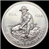1984 Engelhard Prospector 1 oz Silver Ro GEM BU