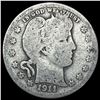 1911-S Barber Quarter NICELY CIRCULATED