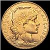 1913 French 20 Francs Rooster CHOICE BU