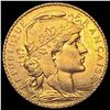 1907 20 Francs French Rooster Coin CHOICE BU